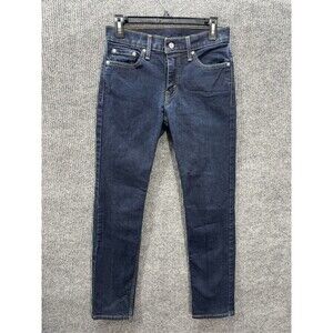 Levis 511 Slim Straight Leg Jeans Men’s 29x32 Blue Denim Stretch Dark Wash